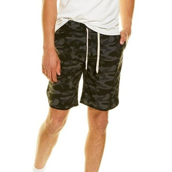 VTG 1946 Olive Green Windjammer Camo Hybrid Shorts NWT Size Small - Picture 1 of 9
